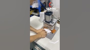 KN95 N95 foldable mask edge ultrasonic welding machine testing video