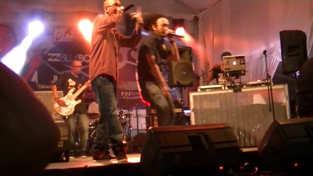 OPTIMUZT Feat.Ras Muhammad & Wizzow - Dwit (Live at JavaSoulnation2012)