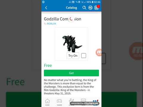How To Get The Godzilla Companion And The Ghidorah Head Roblox - roblox how to get the ghidorah head and godzilla companion roblox