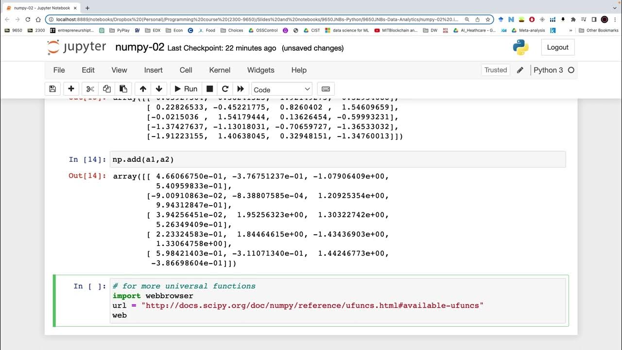 Data analysis with Numpy (python) - part 4 - YouTube