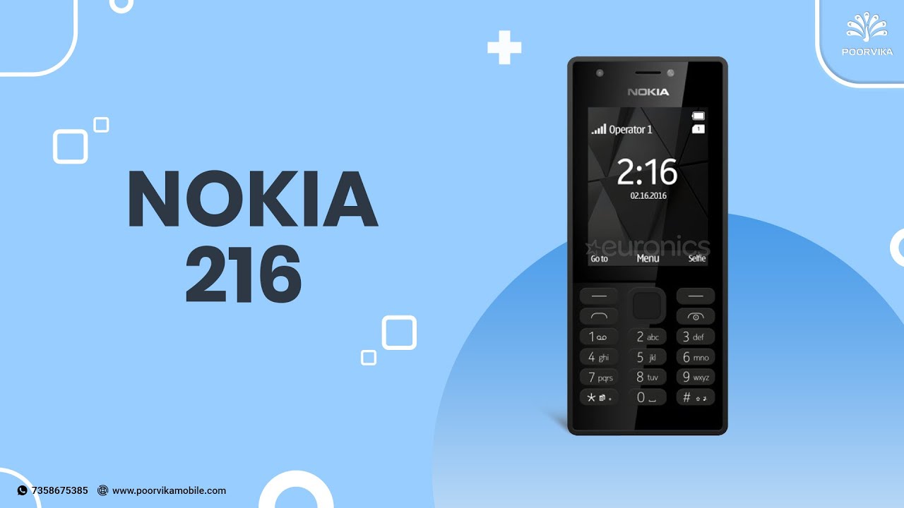 Nokia 216 - Official Video | Poorvika Mobiles - YouTube