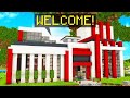 WORLD'S SMARTEST REDSTONE HOUSE! TALKING ROBOT!