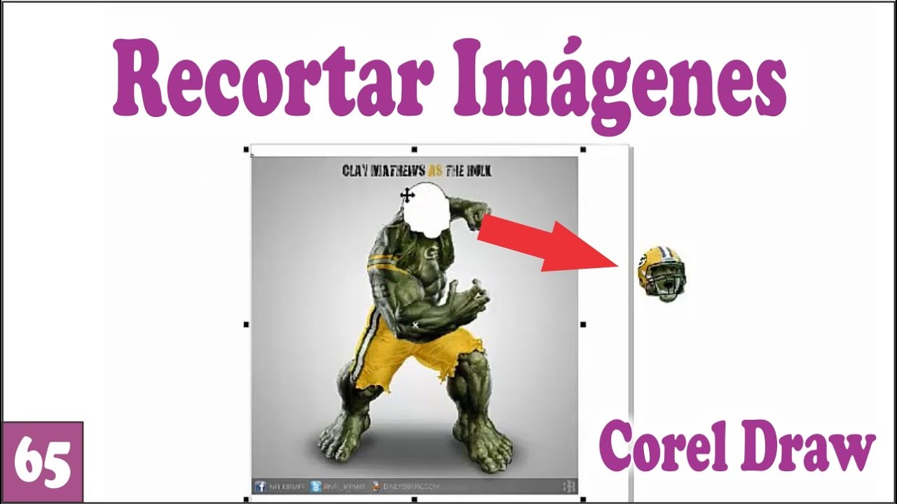 Como RECORTAR IMAGENES en COREL 😎 - YouTube