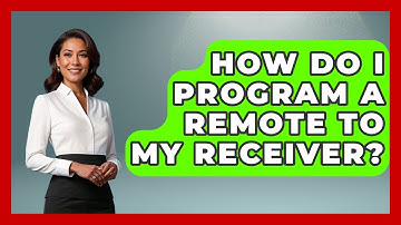 How Do I Program A Remote To My Receiver? - NextGen Viewing and Audio