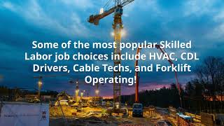 Skilled Labor Jobs in San Antonio | TechForce