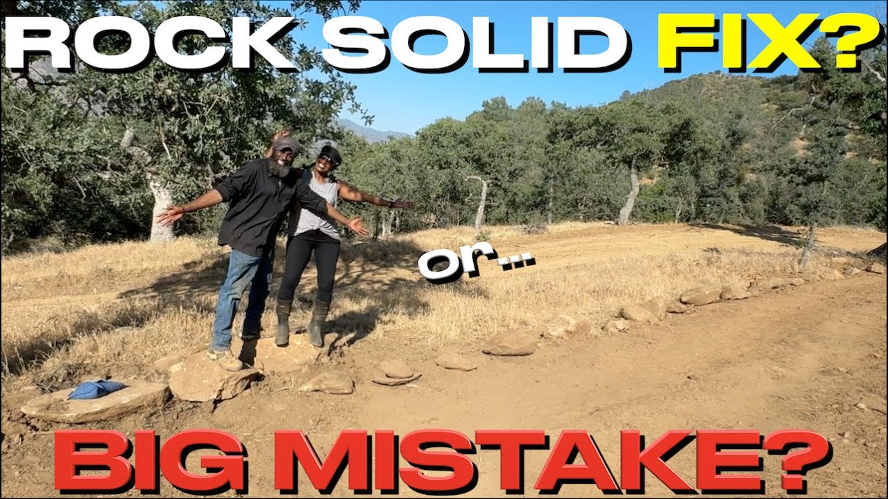 🪨ROCK Solid FIX⚡ Or BIG Mistake? YOU Decide🤔 #offgrid #homestead #tinyhouse #solar #eg4