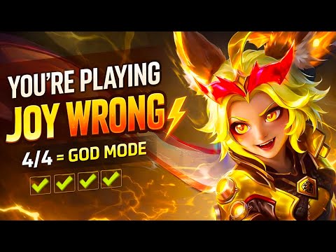 YOU’RE PLAYING JOY WRONG ⚡ Full Pro Guide (Combo, Build, Emblem)