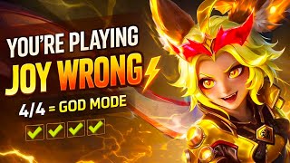 YOU’RE PLAYING JOY WRONG ⚡ Full Pro Guide (Combo, Build, Emblem)