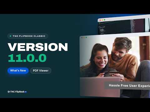Introducing TNC FlipBook  - PDF Viewer for WordPress version 11.0.0