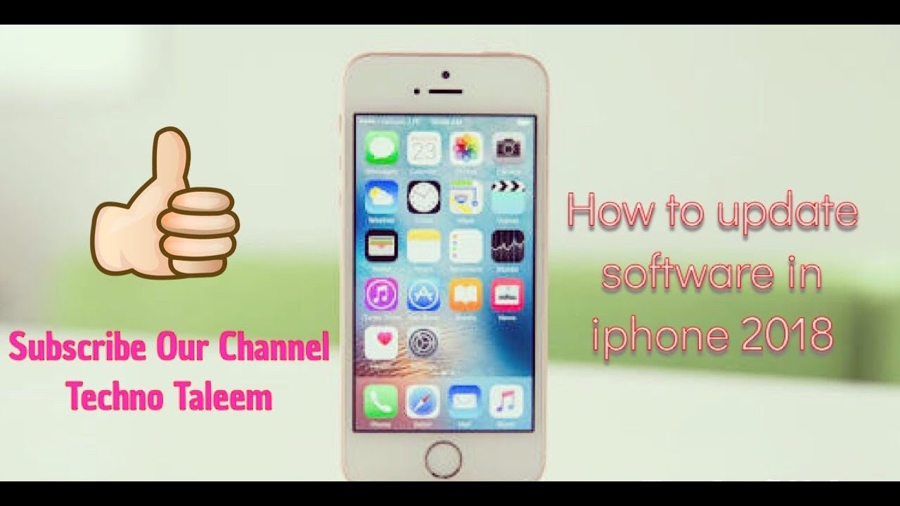 How to Update Software on Iphone - IPhone User - Watch till end - YouTube
