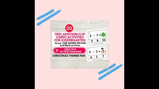 Christmas printable worksheet for kindergraten | Christmas activities for kids