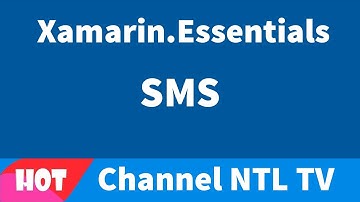 Xamarin.Essentials SMS