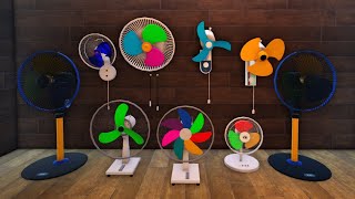 DIY Homemade Fan Toys, Electric Fan Video - Kipas Angin Baling baling Tanpa Jala Depan