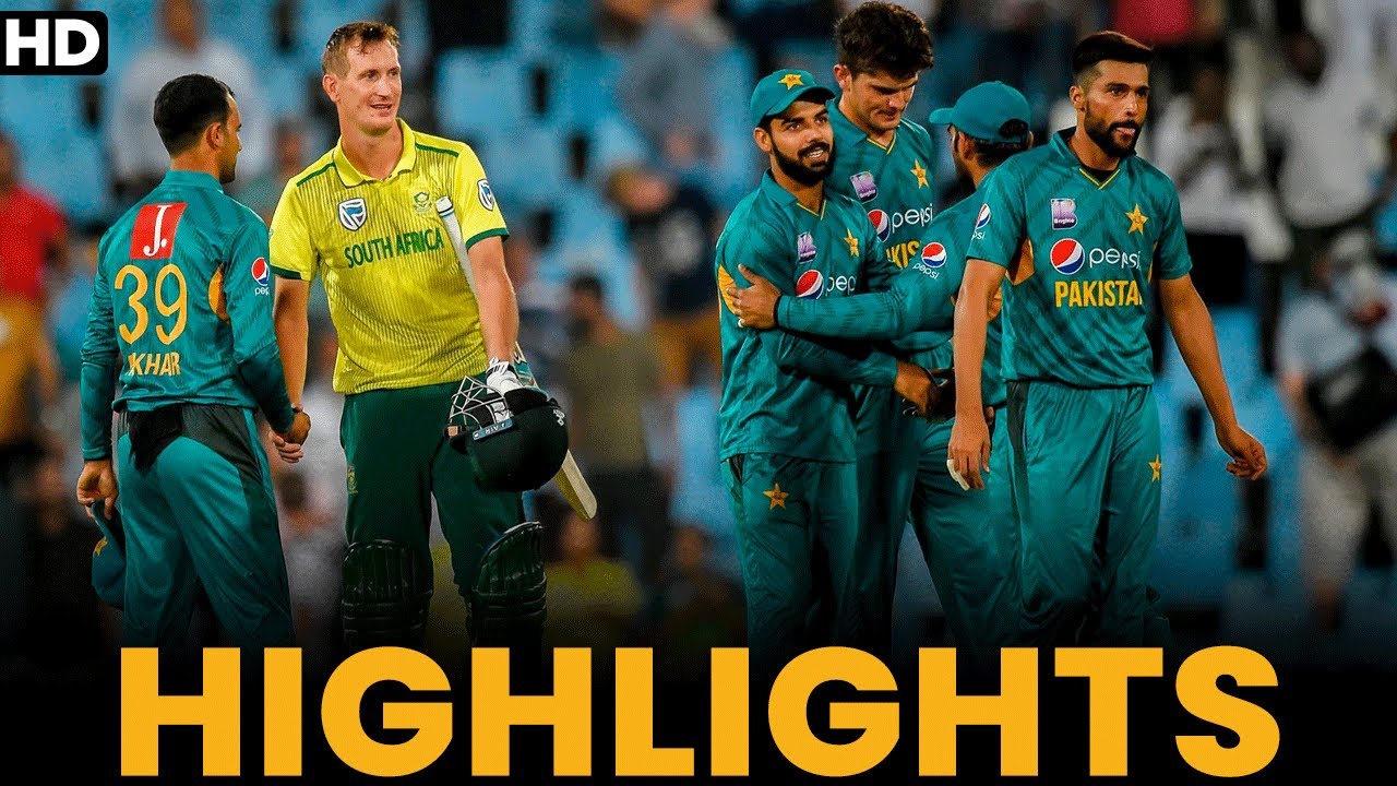 Highlights Pakistan vs South Africa CSA MJ2L