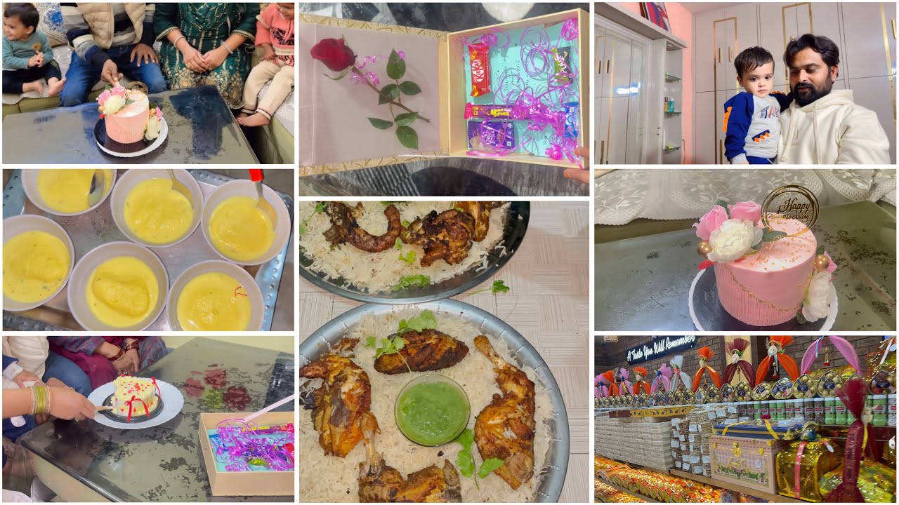 First Valentine 💌 || Sister in law ki Anniversary || Ghar me party || 