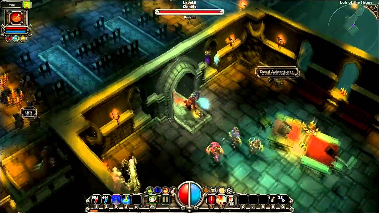 Torchlight HD Walkthrough Part 8 Hatch's Request Part 4/The Crypts