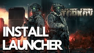 How To Downloadinstall Battlestate Games Launcher For Escape From Tarkov Game On Pc - Tutorial