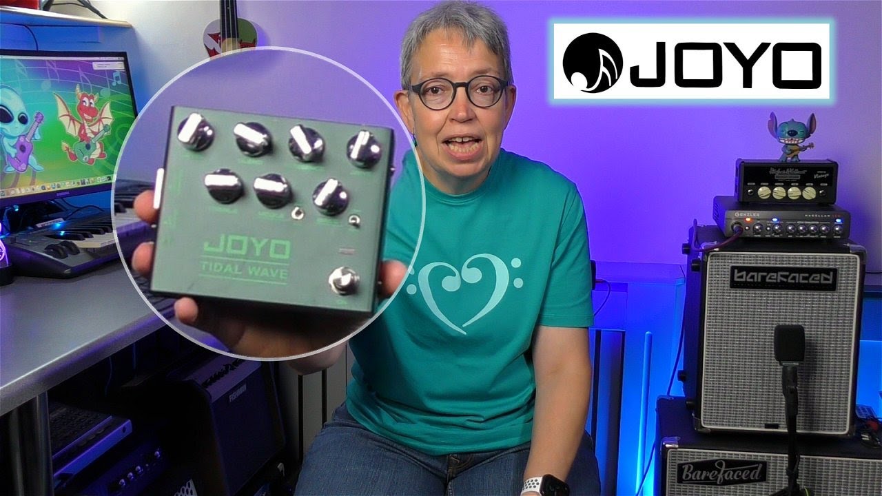 JOYO Bass Guitar Preamp Overdrive Tidal Wave Pedal - Review - YouTube