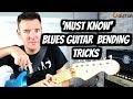 Blues Guitar Tricks  (Learn the 3 Essential Blues Guitar Bends in 60 secs)