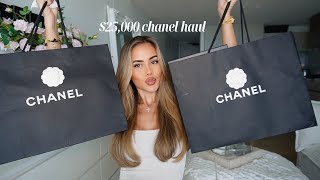 25,000 Chanel Unboxing Haul
