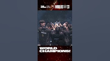 WORLD. CHAMPIONS. #worlds2023