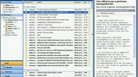 How to read messages comfortably in Outlook