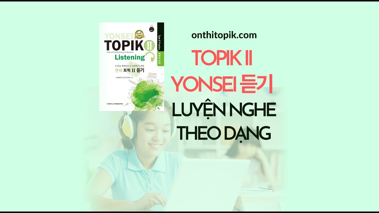 (5회) YONSEI TOPIK II LISTENING 토픽 5 - 듣기