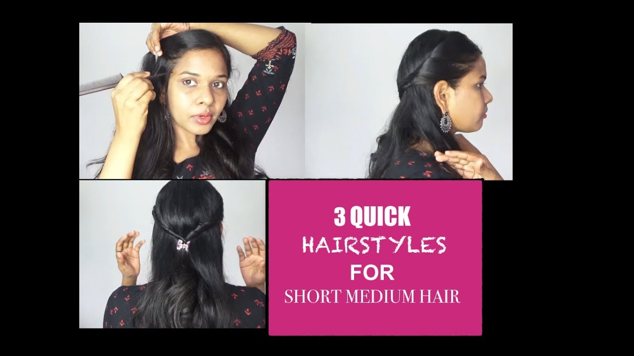 3 Basic Hairstyles For Medium Length Hair Starnaturalbeauties