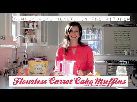 Flourless Carrot Cake Muffins with Sarah Adler of Simply Real Health