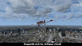 Prepar3D (3.0) Vs. X-Plane (10.42)