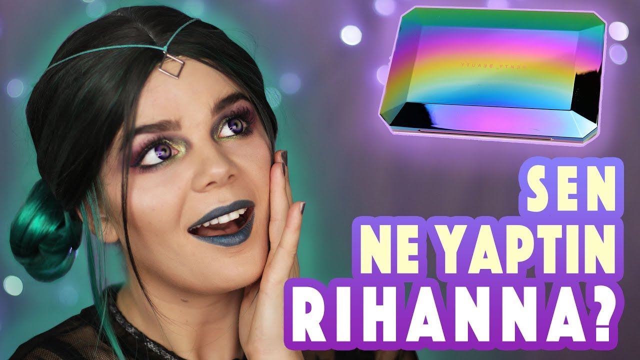 Rihanna’nın makyaj modeli Rihanna’nın makyaj modeli