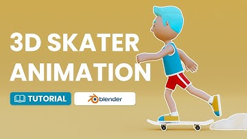 3D Skater animation - Blender beginner tutorial