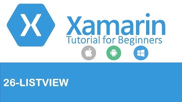 Xamarin Forms #26: ListView (Populating a List)