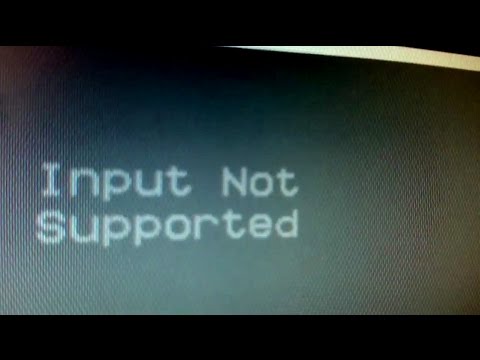 Input Not Supported