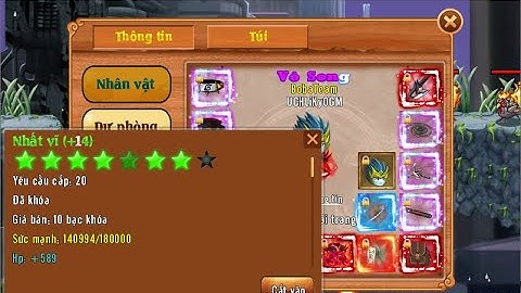 Làng Lá phiêu Lưu Ký | Up pet nhất vĩ lên 140k sức mạnh cho top1 dao găm Làng Sương Mù