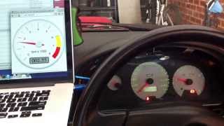 Arduino magic with ethernet card, html5 canvas gauge