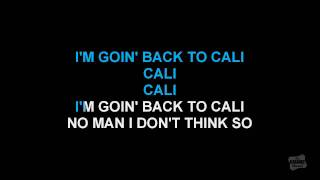 Going Back To Cali in the style of LL Cool J karaoke video with lyrics