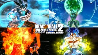 Dragon Ball Xenoverse 2  NEW Ultimate Attacks! All 2022 Ultimate Skills (Mods  4K 60fps)