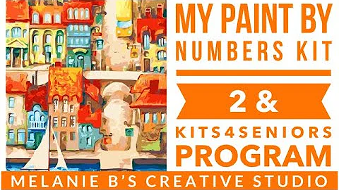 MY PAINT BY NUMBER {MYPAINTBYNUMBERS.COM} Paint by Number Unboxing, Review & Swatching KITS4SENIORS