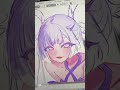 【超かぐや姫】月見ヤチヨちゃんを描いてみた【Illustration making 】#shorts