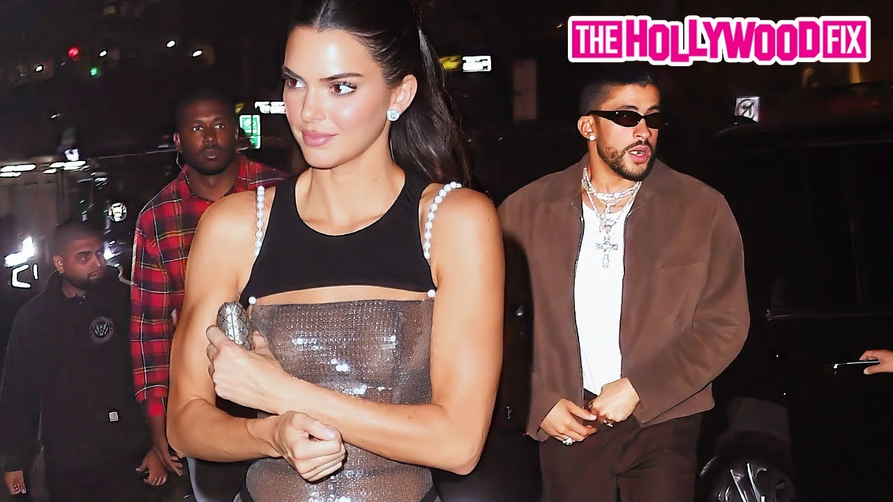 Kendall Jenner & Bad Bunny Hit Up A Private Party Together After The Met Gala In New York, NY