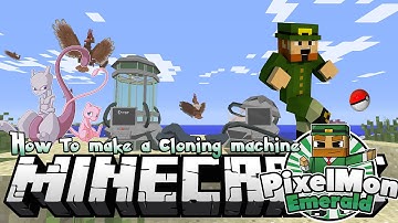 Minecraft Pixelmon Emerald #113 How to make a cloning machine