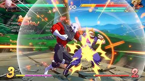 Dragon Ball Fighterz Jiren ToD 0 bar starter