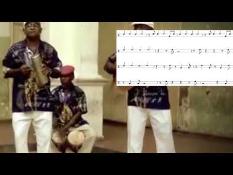 Changui de Guantanamo + Bongo Transcription