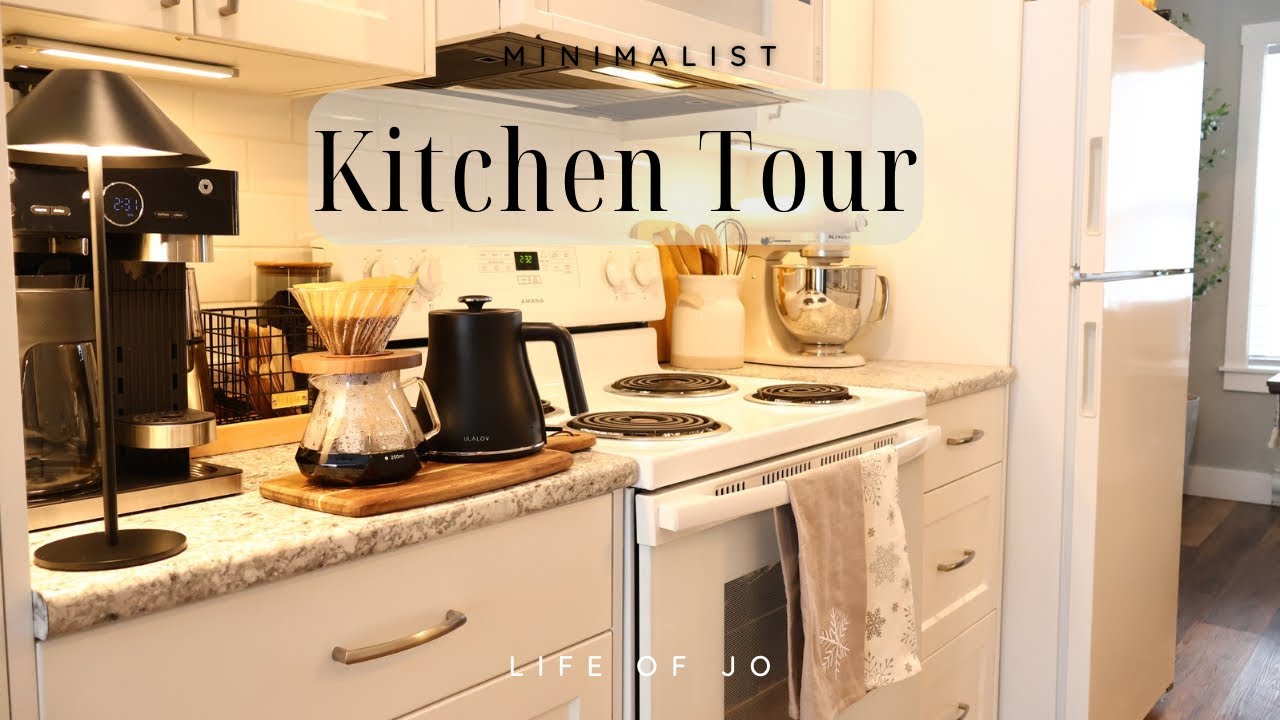 Minimalist Kitchen Tour | Small Kitchen Design | Canada🍁