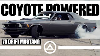Tire Shredding Coyote Powered ‘70 Mustang Garage Build