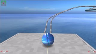 Don’t fall off the course. The ball overcomes obstacles. 2