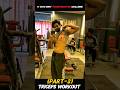 TRICEPS WORKOUT (DAY-7) part-2@MivishVerma 90days challenge #like #motivation #subscribe #gym