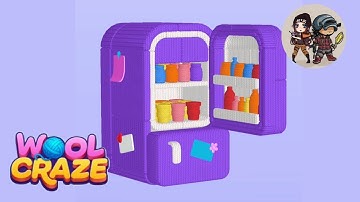 Wool Craze Puzzle level 45 Fridge | Mobile Gameplay Walkthrough |