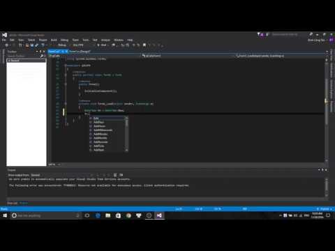 Video Hướng dẫn lấy thời gian hiện tại C# Windows Form - youtube